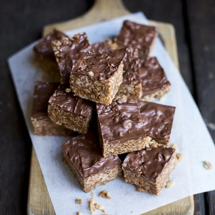 Rice Cereal Goes to Chocolate Finishing School